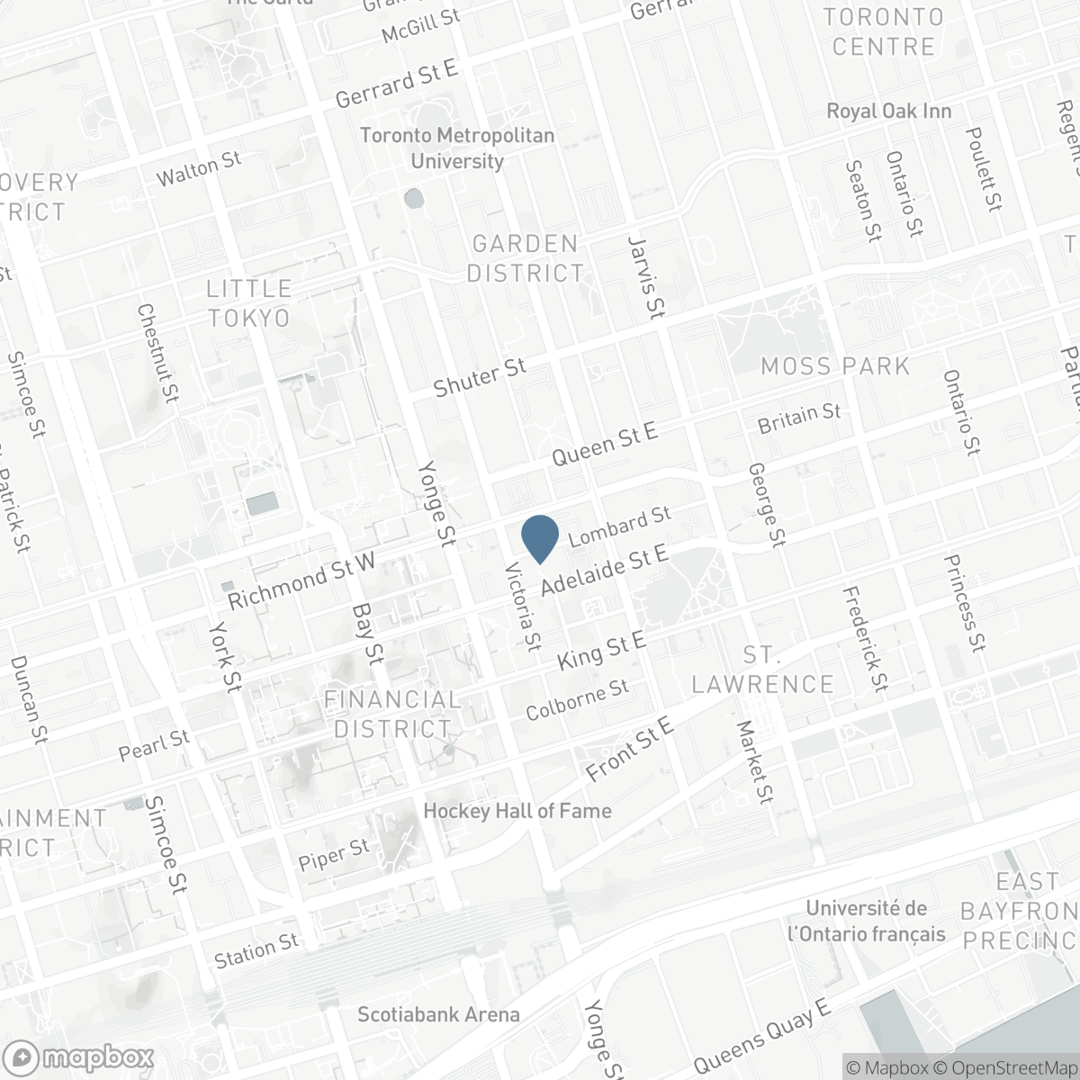 402 - 22 LOMBARD STREET E, Toronto, Ontario M5C 1M1